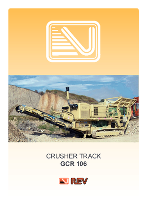 Impianti di riciclaggio calcinacci REV GCR 106