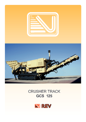 Impianti di riciclaggio calcinacci REV GCS 125