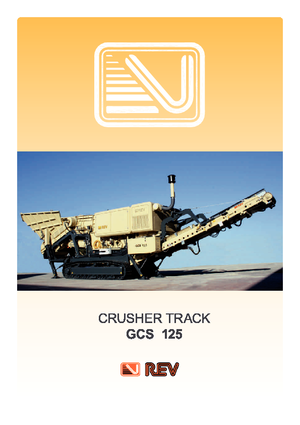 Impianti di riciclaggio calcinacci REV GCS 125