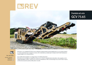 Impianti di riciclaggio calcinacci REV GCV 75.65