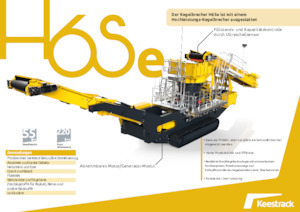 Impianti di riciclaggio calcinacci Keestrack H6Se