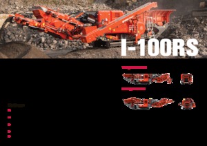 Impianti di riciclaggio calcinacci Terex-Finlay I 100 RS