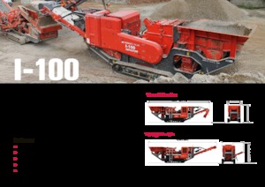 Impianti di riciclaggio calcinacci Terex-Finlay I 100