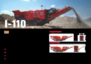 Impianti di riciclaggio calcinacci Terex-Finlay I 110