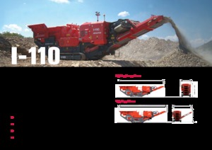 Impianti di riciclaggio calcinacci Terex-Finlay I 110