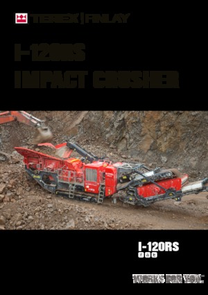 Impianti di riciclaggio calcinacci Terex-Finlay I 120 RS