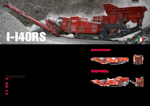 Impianti di riciclaggio calcinacci Terex-Finlay I 140 RS