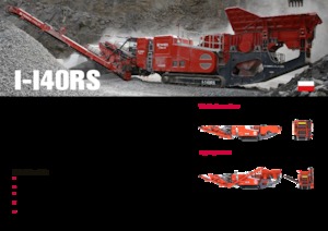 Impianti di riciclaggio calcinacci Terex-Finlay I 140 RS