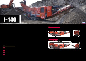 Impianti di riciclaggio calcinacci Terex-Finlay I 140