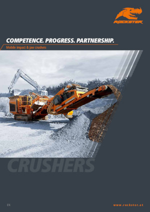 Impianti di riciclaggio calcinacci Rockster I1300rev