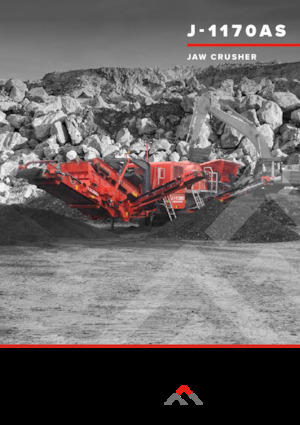 Impianti di riciclaggio calcinacci Finlay J-1170AS+