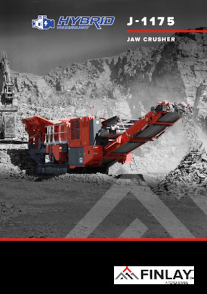 Impianti di riciclaggio calcinacci Finlay J-1175 Hybrid