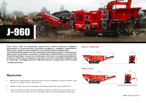 Impianti di riciclaggio calcinacci Terex-Finlay J 960