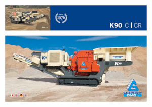 Impianti di riciclaggio calcinacci Gasparin K 90C