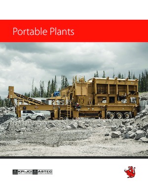 Impianti di riciclaggio calcinacci KPI-JCI K500PM