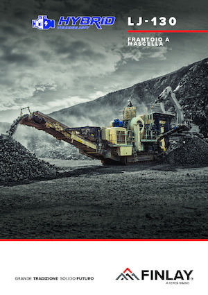 Impianti di riciclaggio calcinacci Finlay LJ-130 Hybrid 