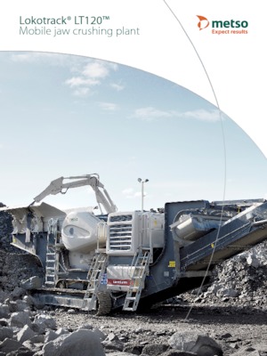 Impianti di riciclaggio calcinacci Metso Lokotrack LT 120