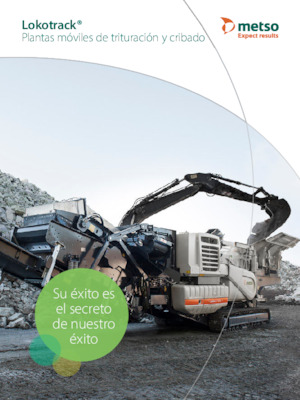 Impianti di riciclaggio calcinacci Metso Lokotrack LT1213E