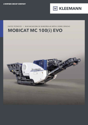 Impianti di riciclaggio calcinacci Kleemann MC 100 EVO