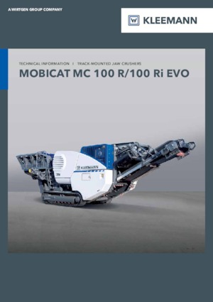 Impianti di riciclaggio calcinacci Kleemann MC 100 R EVO