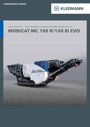 Impianti di riciclaggio calcinacci Kleemann MC 100 Ri EVO