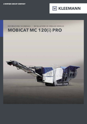 Impianti di riciclaggio calcinacci Kleemann MC 120(i) PRO