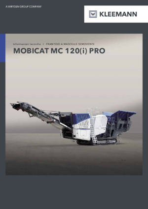 Impianti di riciclaggio calcinacci Kleemann MC 120(i) PRO
