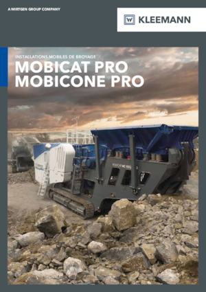 Impianti di riciclaggio calcinacci Kleemann MC 120 PRO