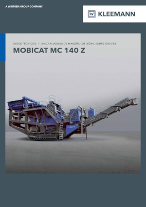 Impianti di riciclaggio calcinacci Kleemann MC 140 Z