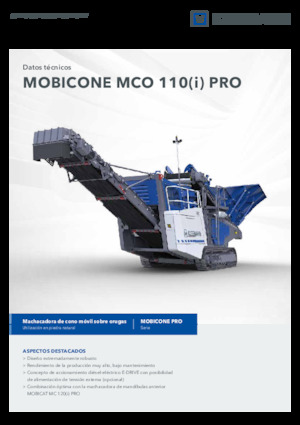 Impianti di riciclaggio calcinacci Kleemann MCO 110 PRO