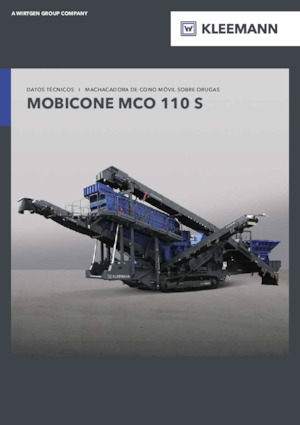 Impianti di riciclaggio calcinacci Kleemann MCO 110 S PRO