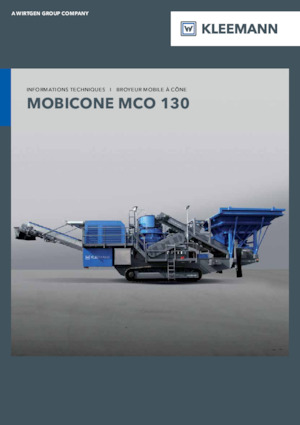 Impianti di riciclaggio calcinacci Kleemann MCO 130 PRO