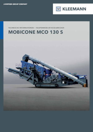 Impianti di riciclaggio calcinacci Kleemann MCO 130 S PRO