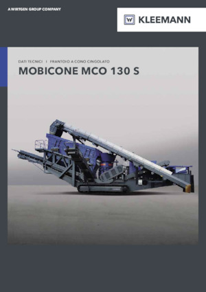 Impianti di riciclaggio calcinacci Kleemann MCO 130 S PRO