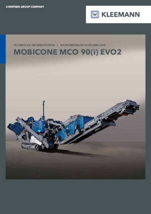 Impianti di riciclaggio calcinacci Kleemann MCO 90i EVO2