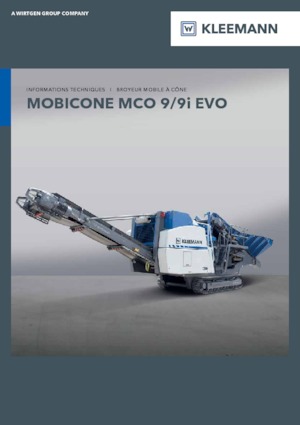 Impianti di riciclaggio calcinacci Kleemann MCO 9i EVO