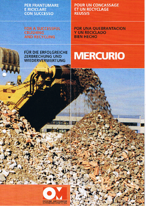 Impianti di riciclaggio calcinacci OM Mercurio