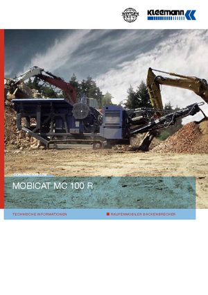 Impianti di riciclaggio calcinacci Kleemann MC 100 R