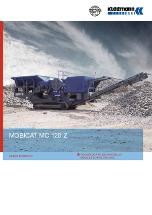 Impianti di riciclaggio calcinacci Kleemann MC 120 Z