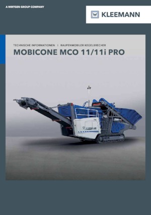 Impianti di riciclaggio calcinacci Kleemann MCO 11