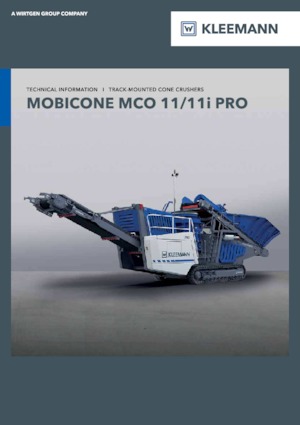 Impianti di riciclaggio calcinacci Kleemann MCO 11