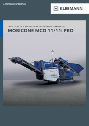 Impianti di riciclaggio calcinacci Kleemann MCO 11