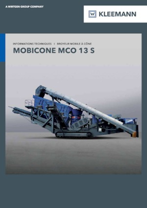Impianti di riciclaggio calcinacci Kleemann MCO 13 S