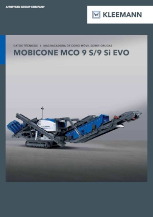 Impianti di riciclaggio calcinacci Kleemann MCO 9 S