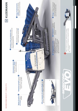 Impianti di riciclaggio calcinacci Kleemann MCO 9 S