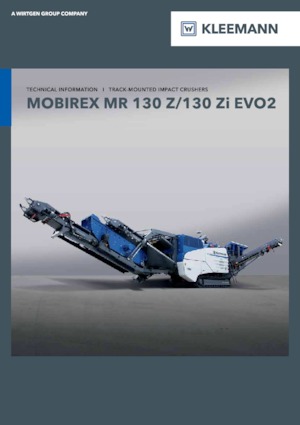 Impianti di riciclaggio calcinacci Kleemann MR 130 Zi EVO2