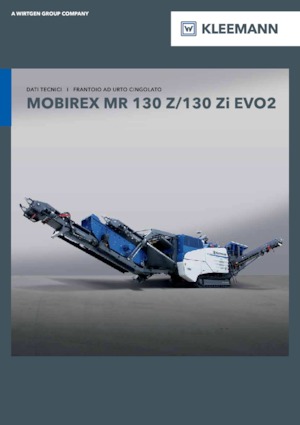 Impianti di riciclaggio calcinacci Kleemann MR 130 Zi EVO2