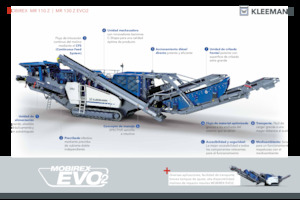 Impianti di riciclaggio calcinacci Kleemann MR 130(i) EVO2