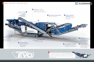 Impianti di riciclaggio calcinacci Kleemann MR 130(i) EVO2