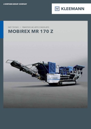 Impianti di riciclaggio calcinacci Kleemann MR 170 Z